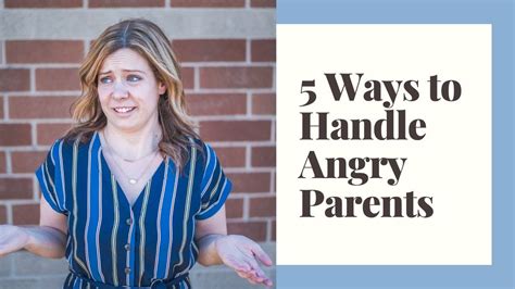 how to deal with angry parents as an administrator