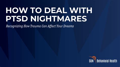 how to deal with ptsd nightmares reddit
