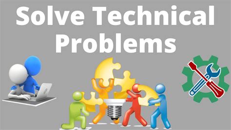 how to deal with technical problems