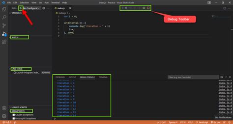 how to debug javascript file in visual studio code