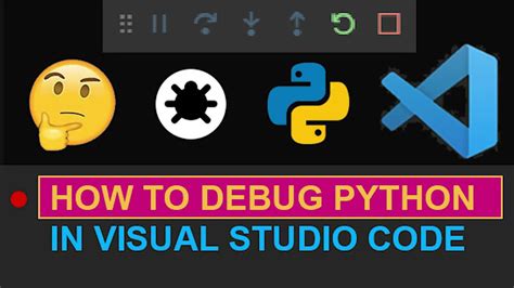 how to debug python code in visual code