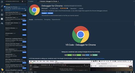 how to debug visual studio code in chrome