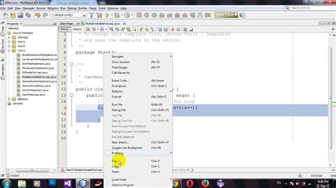 how to declare multiple variables in for loop java