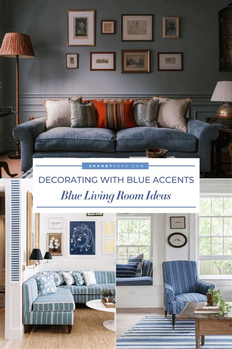 how to decorate with blue