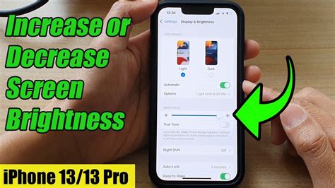 how to decrease screen size iphone 13