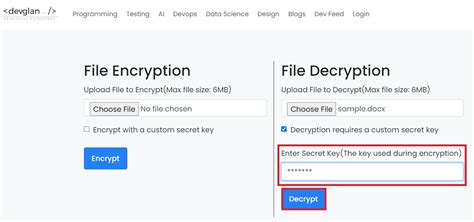 how to decrypt a word document