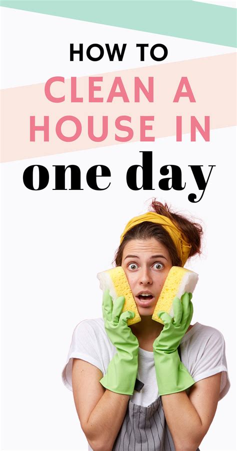 how to deep clean a home fast