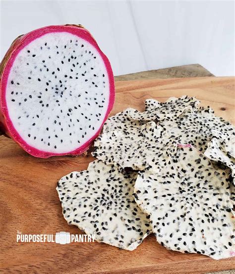 how to dehydrate dragon fruit in dehydrator