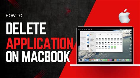 how to delete a application on macbook
