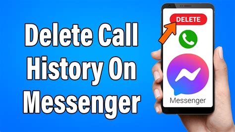 how to delete a call on fb messenger
