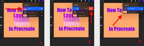 how to delete a canvas in procreate