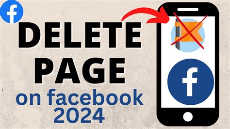 how to delete a facebook page on iphone 2024