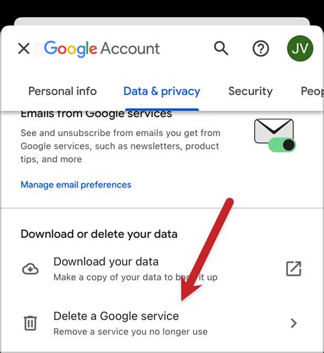 how to delete a gmail account in chrome