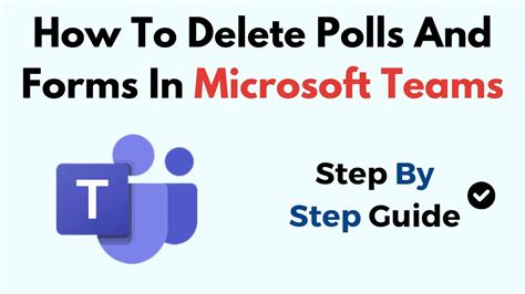 how to delete a microsoft form in teams