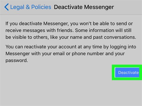 how to delete a second facebook messenger account