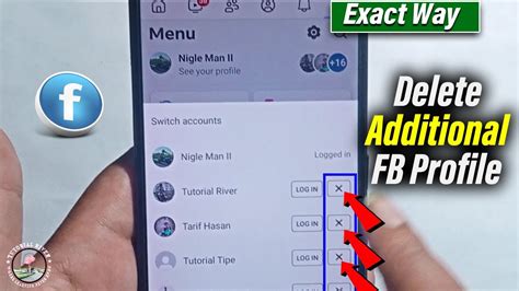 how to delete a second facebook profile with the same email