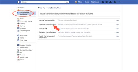 how to delete a secondary profile on fb