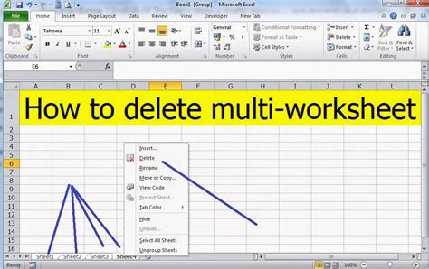how to delete a sheet in numbers on ipad