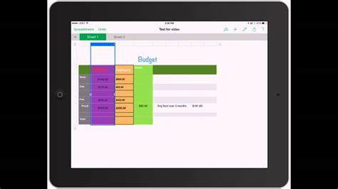 how to delete a spreadsheet in numbers on ipad