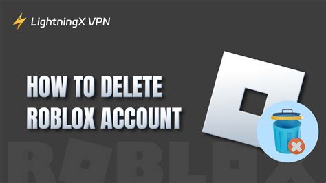 how to delete a switch account on roblox