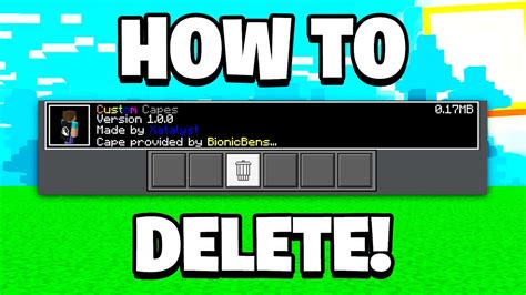 how to delete a texture pack on minecraft switch