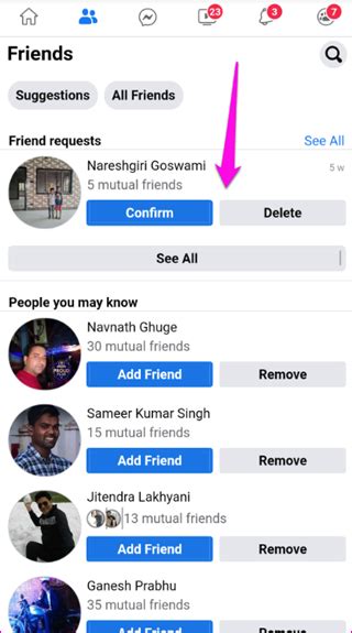 how to delete accepted friend request on facebook activity log
