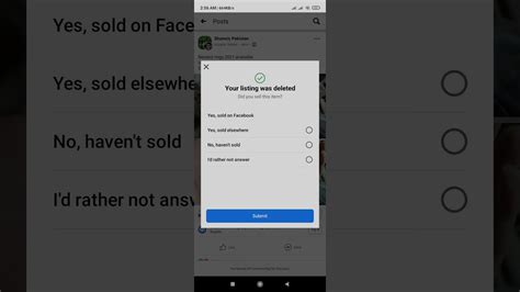 how to delete ad from facebook marketplace