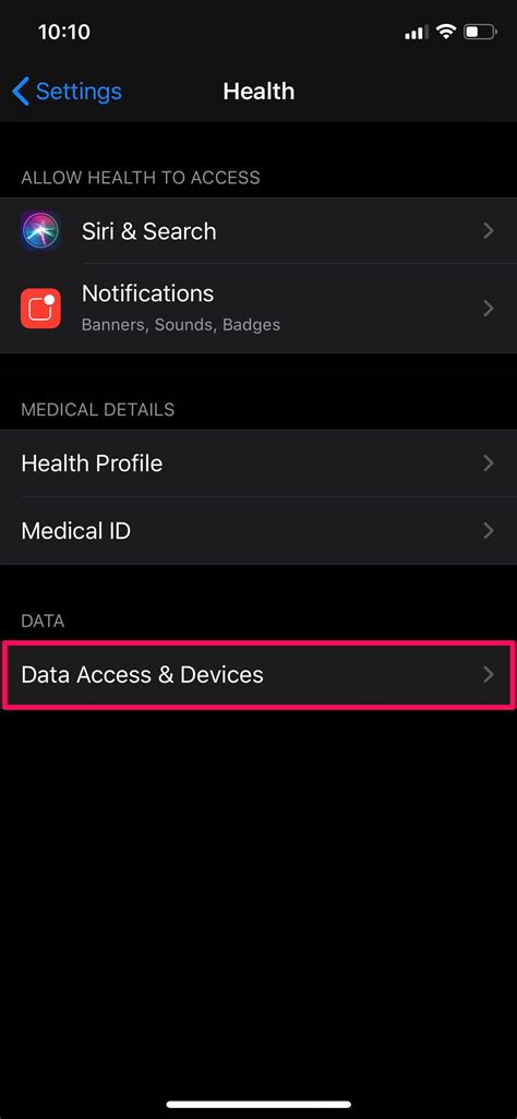 how to delete all data from health app on iphone