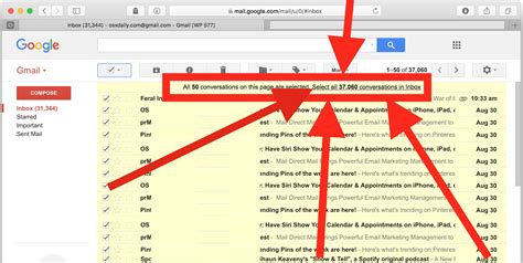 how to delete all data in gmail