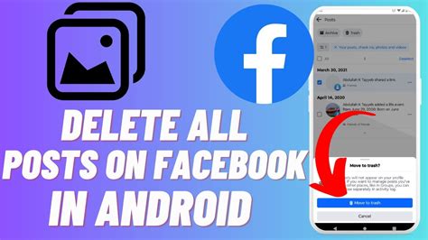 how to delete all facebook posts on iphone