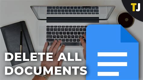 how to delete all files from google docs