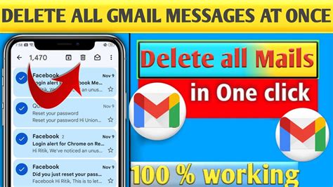 how to delete all inbox messages at once