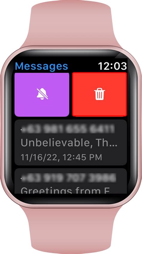 how to delete all messages on my apple watch