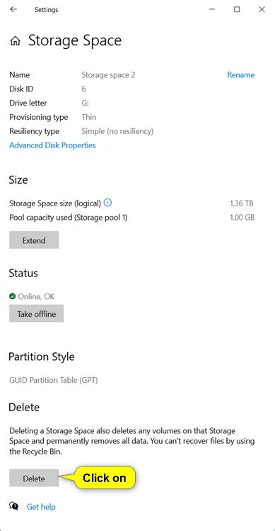 how to delete all storage on pc