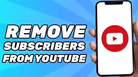 how to delete all subscribers on youtube