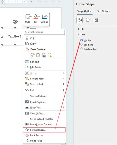 how to delete all text boxes in a word document