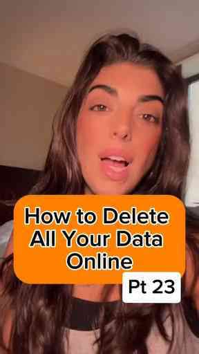 how to delete all your data from the internet