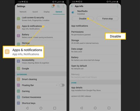 how to delete already installed apps on android