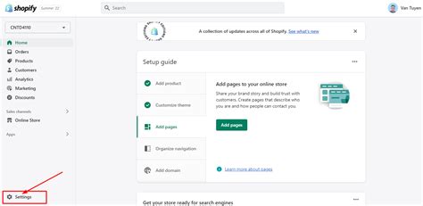 how to delete an account on shopify