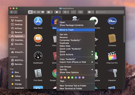 how to delete an app on mac that won t close
