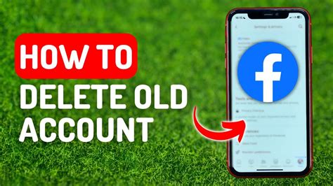 how to delete an old account from facebook