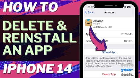 how to delete and reinstall facebook app on iphone