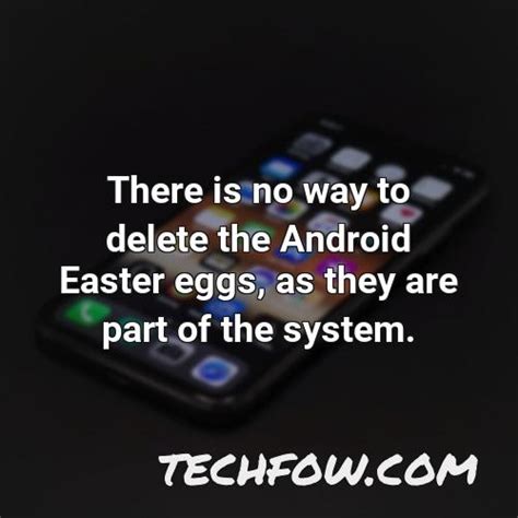 how to delete android easter egg