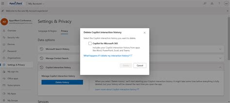 how to delete app from cloud history