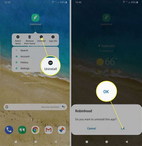 how to delete apps from android phone samsung