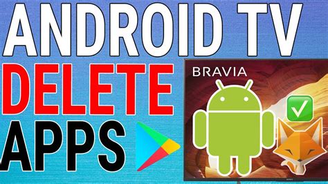 how to delete apps from android tv box