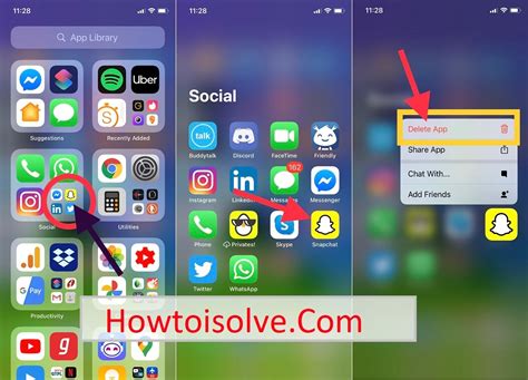 how to delete apps from app library on iphone 14