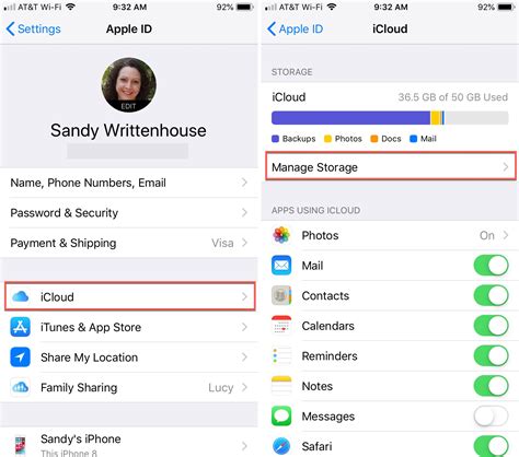 how to delete apps from icloud storage on iphone