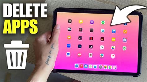 how to delete apps from ipad air