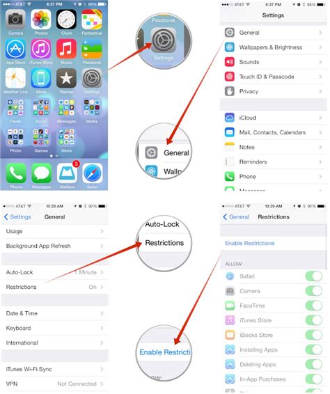 how to delete apps from ipad with parental controls